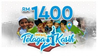 Infaq Telaga Kasih FIRDAUS RM 1400 ( persendirian max 8 penama)
